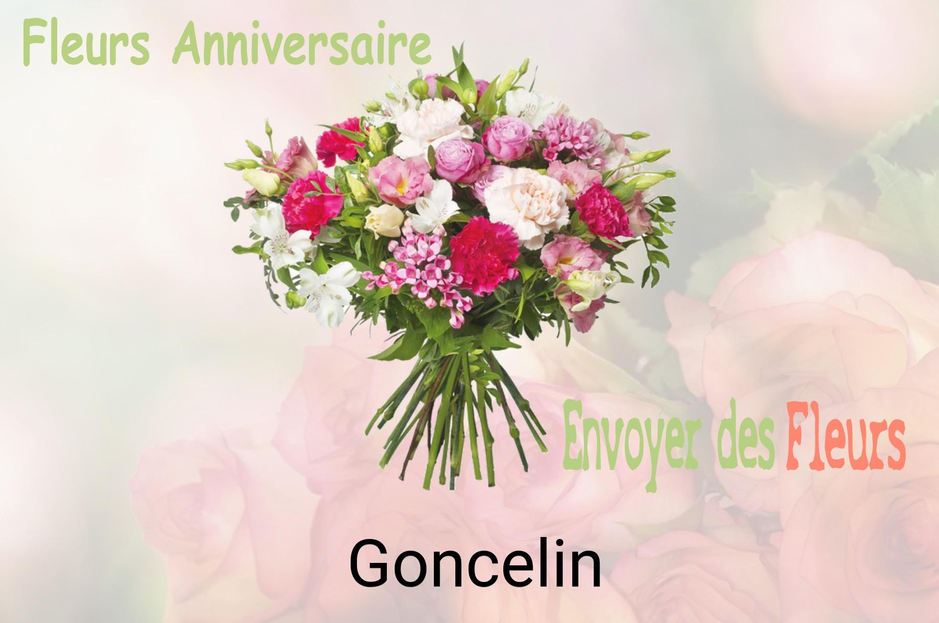 Bouquet de fleurs d’anniversaire livré à Goncelin